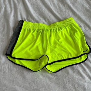 Nike Neon Running Shorts